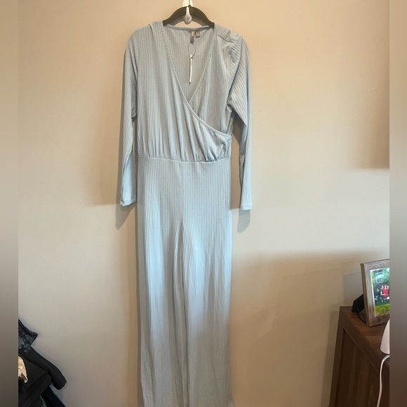 ASOS Light Blue jumpsuit size 12 - Picture 2 of 3